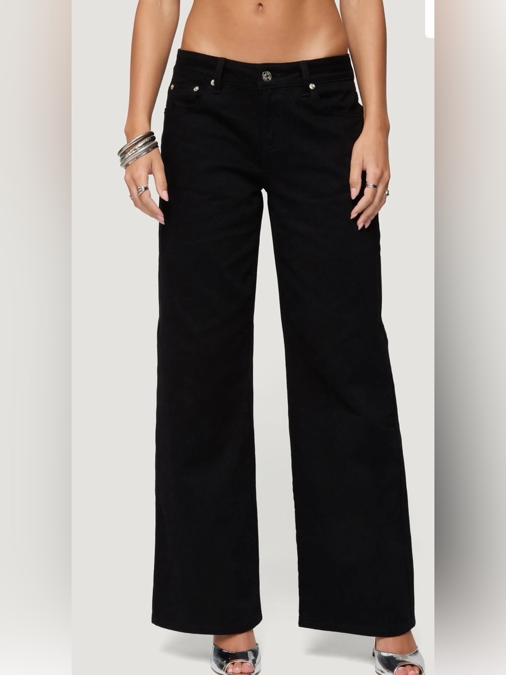 NWT Edikted Roman Low Rise Slouchy Jeans